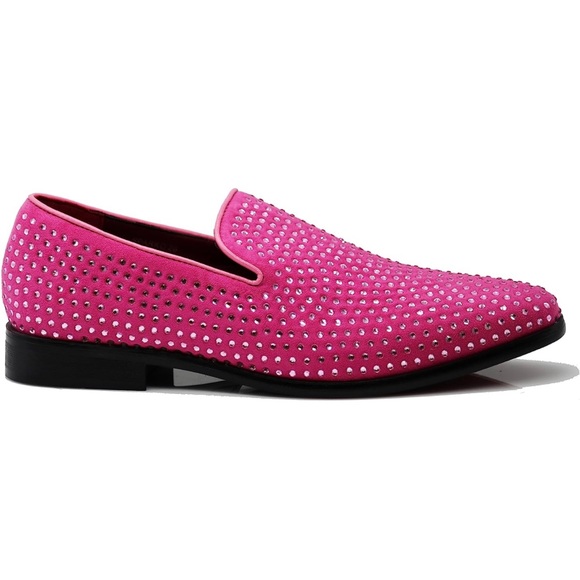 🆕 Men’s Enzo Romeo SPK26 Men's Velvet Rhinestone Dress Loafer, Size 13, … - Picture 6 of 13